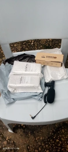 MAMEN Video Recording Microphone with Long Spring Cable photo review