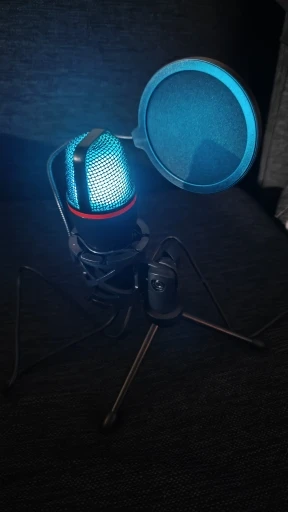 Condenser Microphone USB Wired For PC Laptop Computer photo review