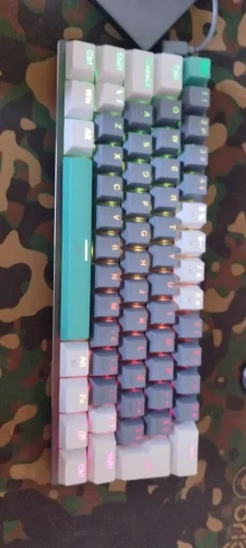 Machenike K500-B61 Mini Mechanical Keyboard 60% ABNT2 Layout photo review