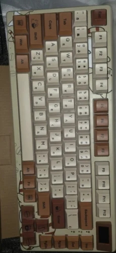 Wired Mechanical Gaming Keyboard with OLED Display Full photo review