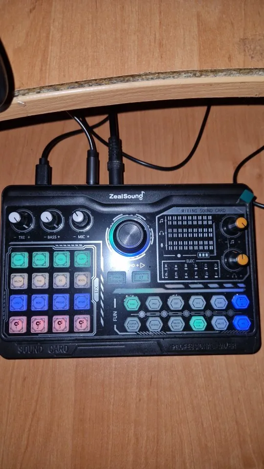 Zealsound Professional Podcast Microphone SoundCard Kit for PC photo review
