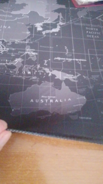 Map Mouse Pad Large Map Desk Mat Protector photo review