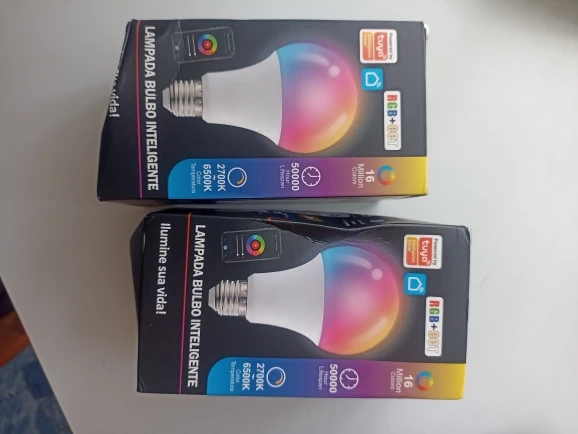 Tuya Smart LED Light Bulbs WiFi Bluetooth RGBCW photo review