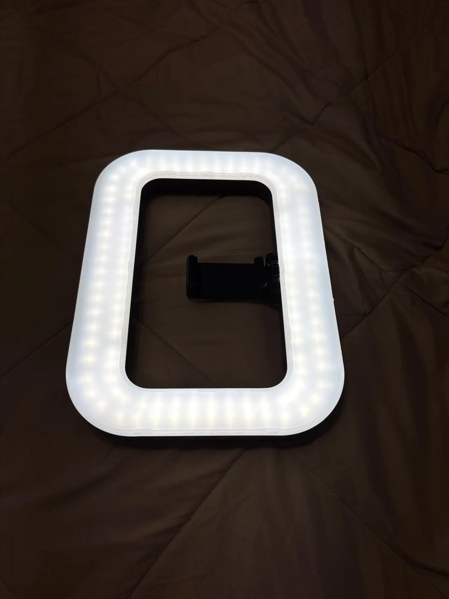 New Handheld Ring LED Rechargeable Fill light Portable photo review
