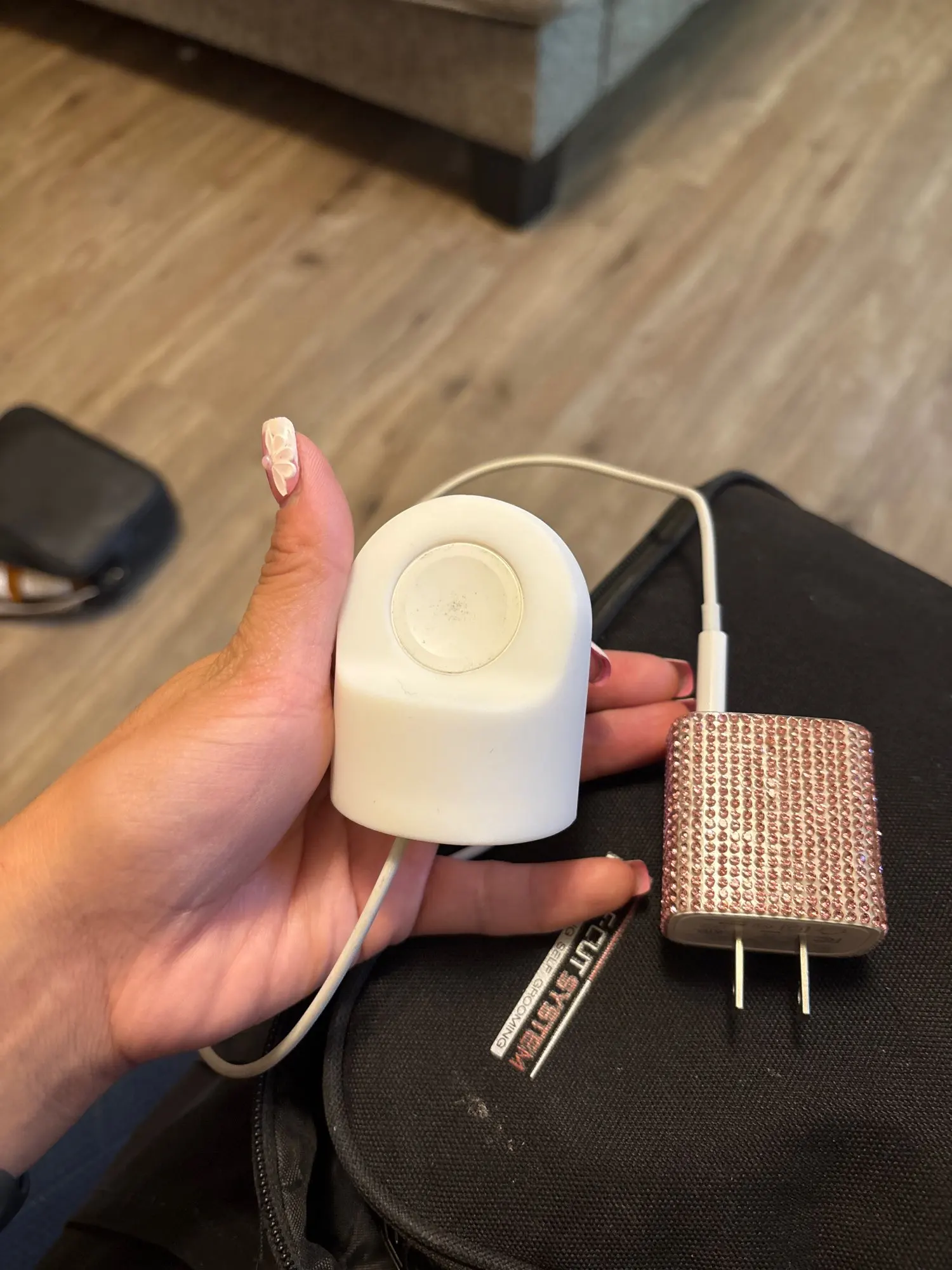 65W Wireless Charger Stand Pad For iPhone 15 photo review