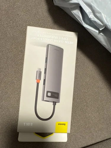 Baseus 4K 60Hz USB C Hub Type C photo review