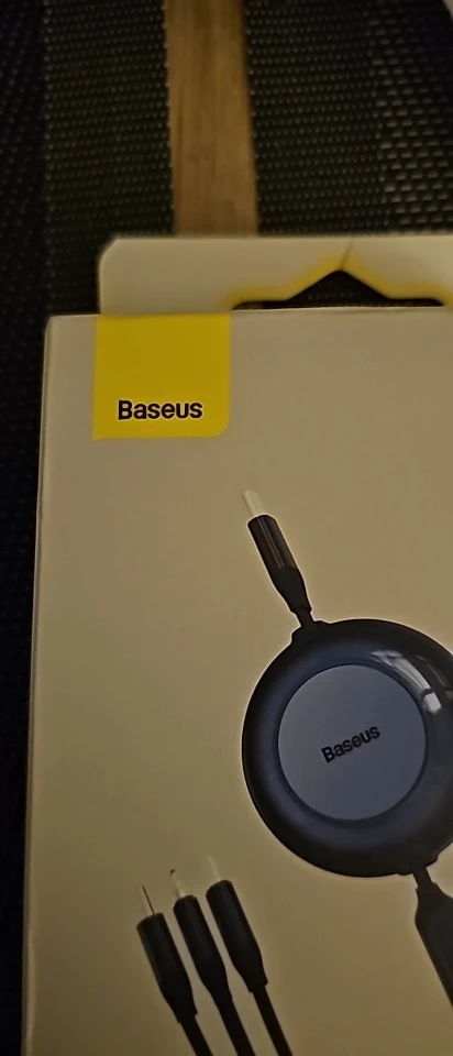 Baseus Retractable 100W 3 in 1 Fast USB photo review