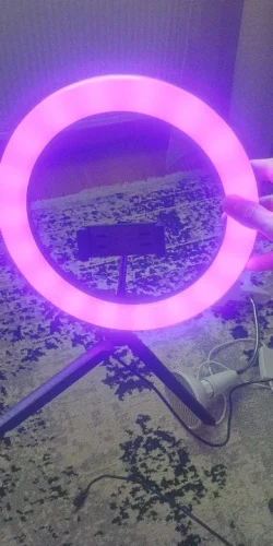 RGB Ring Light Lamp Ring Round With Remote photo review