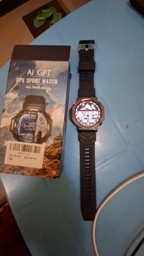 LIGE 2025 GPS Smart Watch Men GPT AI photo review