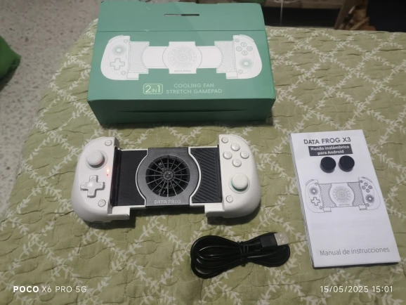 DATA FROG X3 Wireless Controller for Android Game photo review