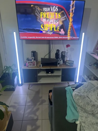 Smart LED Floor Lamp RGB Remote & APP photo review
