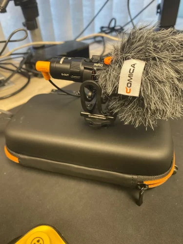 COMICA VM10 PRO On-Camera Cardioid Shotgun Microphone with photo review