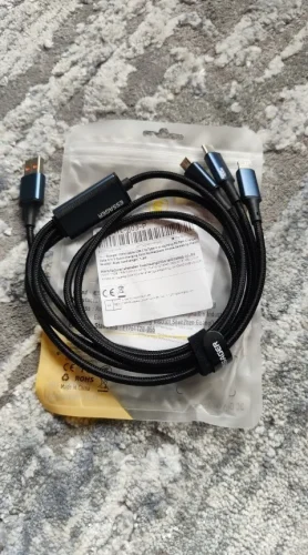 Essager 100W Cable USB C to Type C photo review