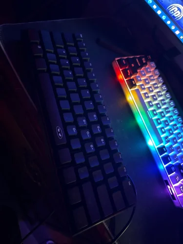 MageGee Mini 60% Gaming Keyboard, RGB Backlit 61 photo review