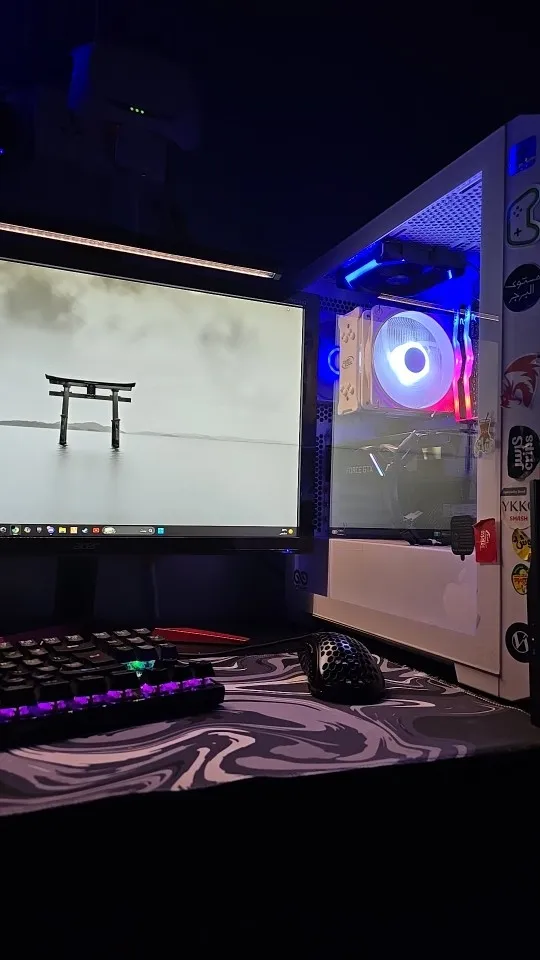 Wiscolor TUYA Computer Monitor Light Bar Remote Control photo review