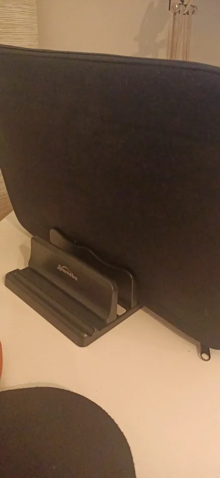 Office Laptop Stand Vertical Save Desktop Space Easy photo review