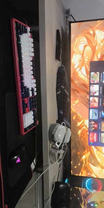 AULA F108 pro Wireless Bluetooth Keyboard Macro Gaming photo review