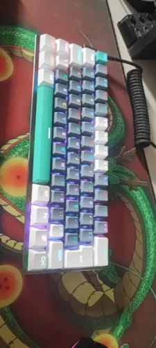 Machenike K500-B61 Mini Mechanical Keyboard 60% ABNT2 Layout photo review