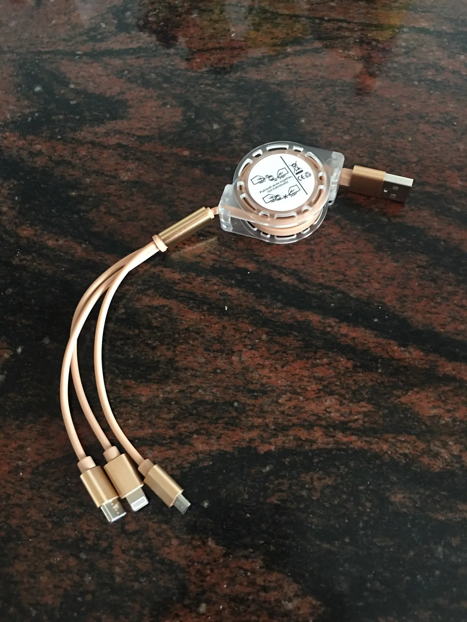 3 in 1 Telescopic Cable Suitable for Apple photo review