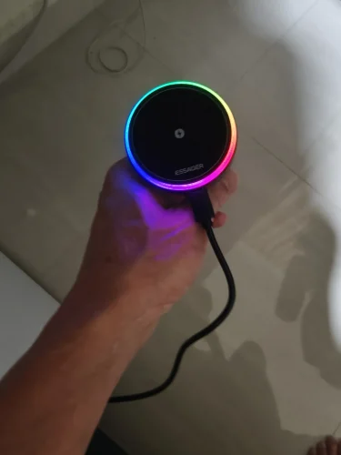 Essager Magnetic Wireless Charger Car Phone Holder 15W photo review