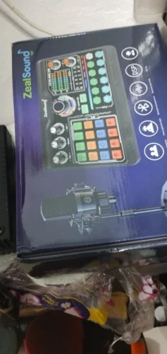 Zealsound Professional Podcast Microphone SoundCard Kit for PC photo review