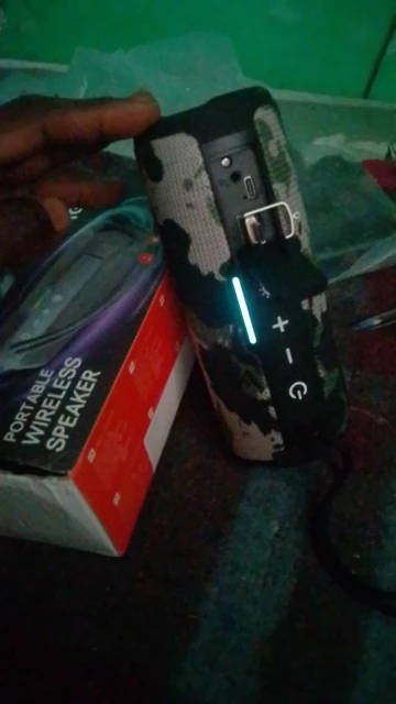 T&G TG365 Portable Bluetooth Speaker Dual Bass LED photo review