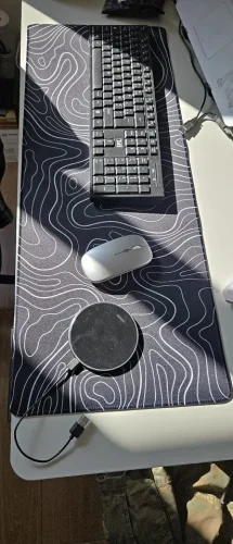 Large Extended Gaming Mouse Pad with Non-Slip Rubber photo review