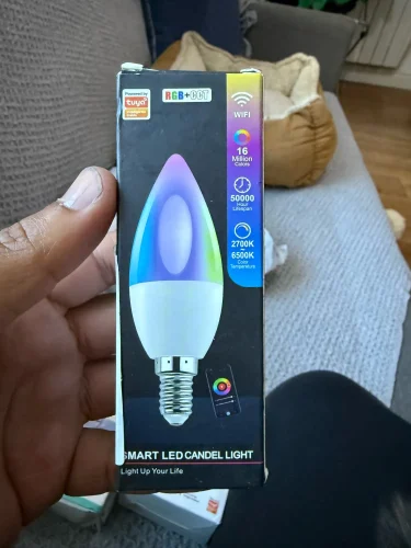 Dimmable Tuya Rgb Smart Bulb Gu10 C37 A60 photo review