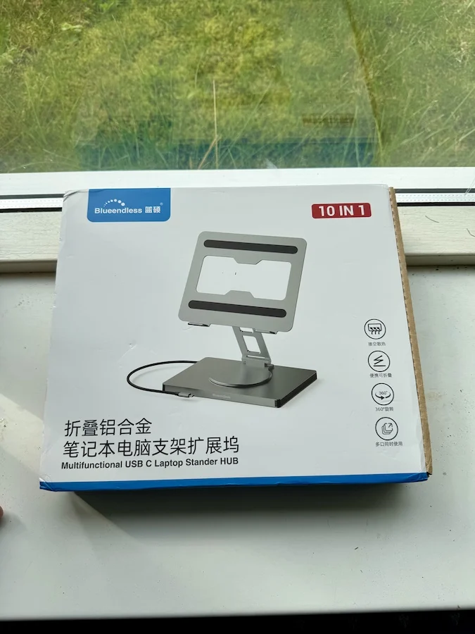 Blueendless Aluminum ipad Holder 10 in 1 docking photo review