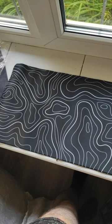 Large Extended Gaming Mouse Pad with Non-Slip Rubber photo review