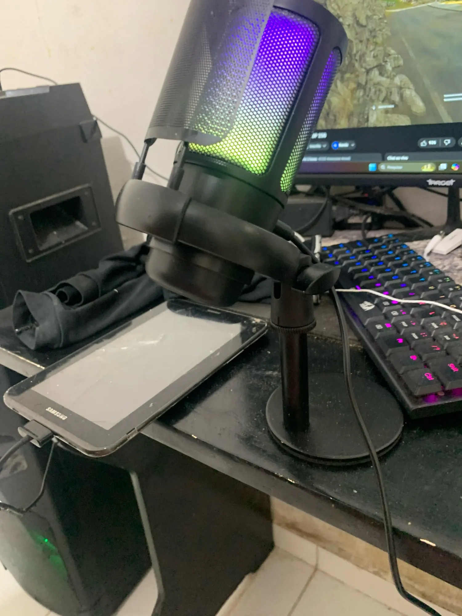 Professional Studio USB Microphone for PC Streaming Gaming photo review