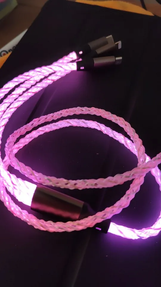 66W Fast Charging Cable For Huawei iPhone Xiaomi photo review