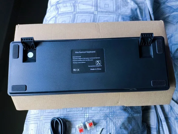 MUCAI MKA610 USB Mini Mechanical Gaming Wired Keyboard photo review