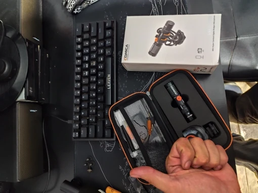 COMICA VM10 PRO On-Camera Cardioid Shotgun Microphone with photo review