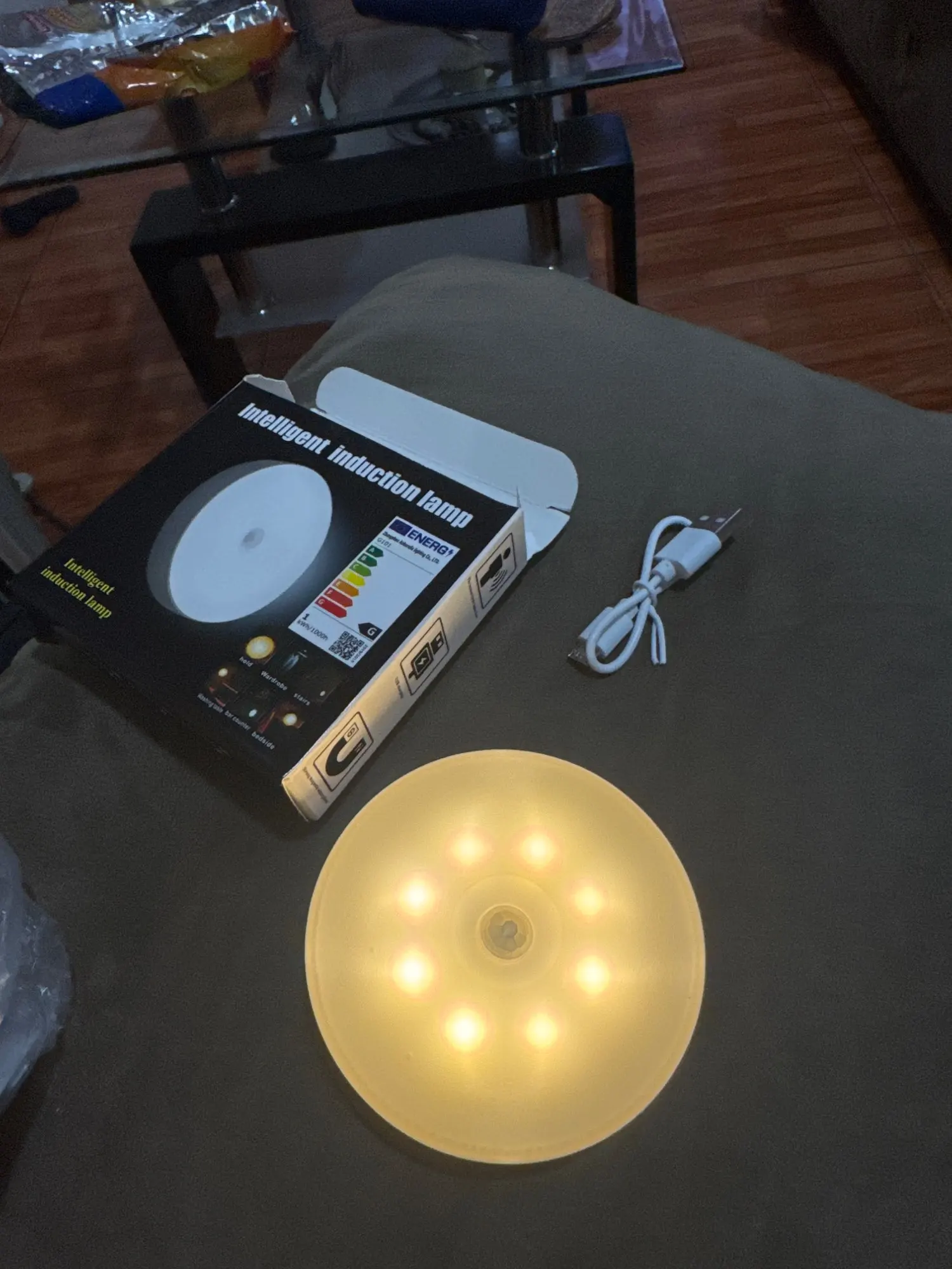 LED Smart Human Body Sensor Night Lights Emergency photo review