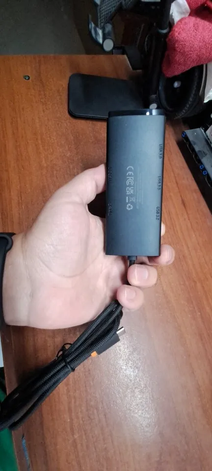 Baseus USB HUB Adapter 4 in 1 USB photo review