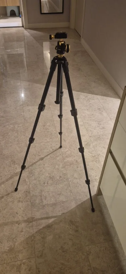 Andoer Q160SA Tripods Camera Tripod with Panoramic Ballhead photo review