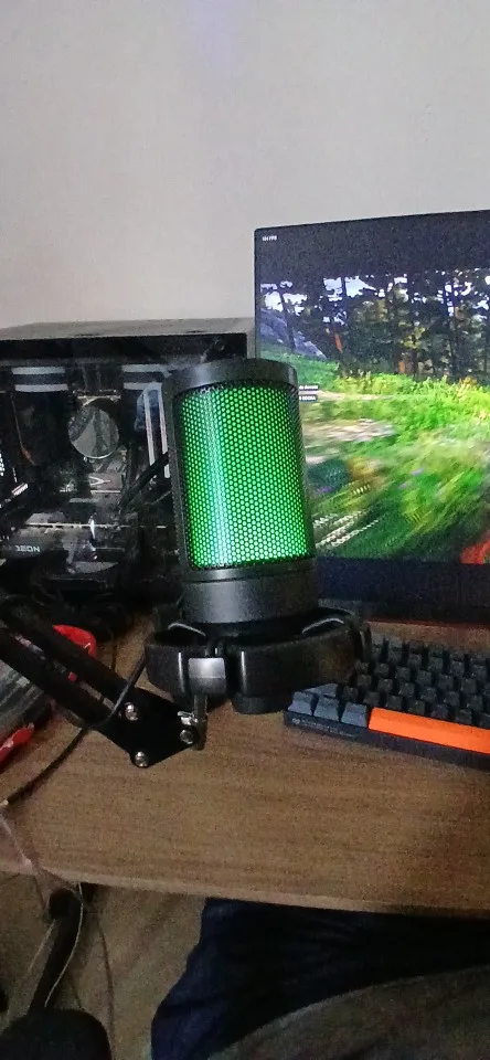 AmpliGame by FIFINE RGB USB Gaming Microphone with photo review