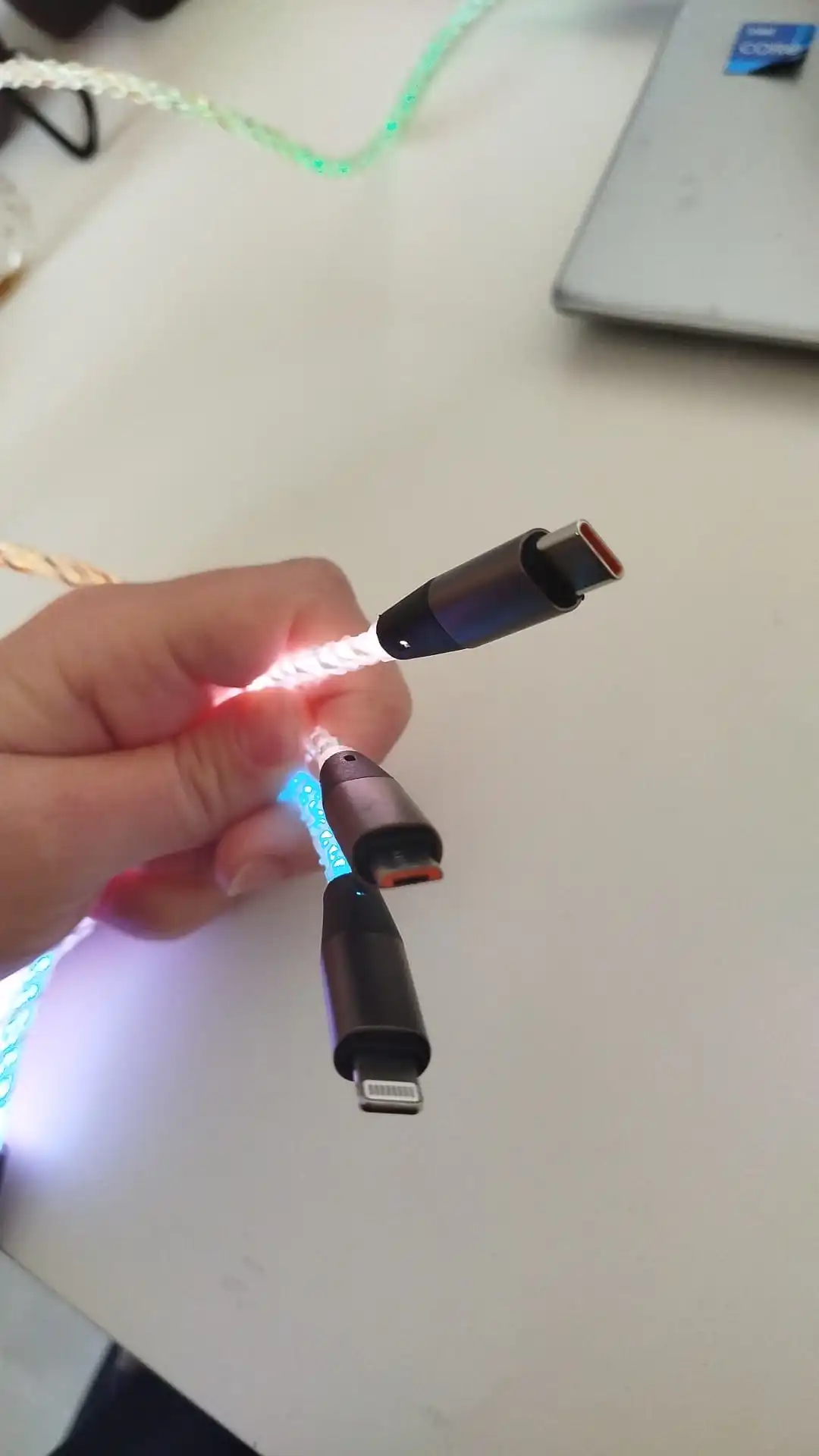 66W Fast Charging Cable For Huawei iPhone Xiaomi photo review