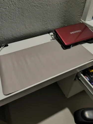 Home Office Large Mouse Pad Gamer Waterproof PU photo review
