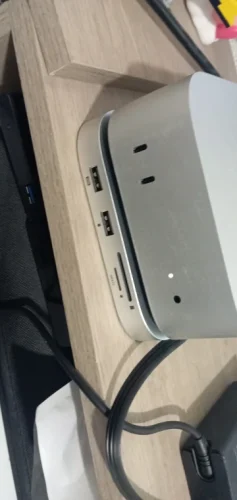 Minisopuru Mac Mini M4 Hub Dock Stand With photo review