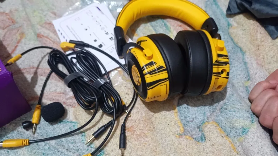 EKSA E900 Pro Upgraded Gaming Headset Gamer 7.1 photo review