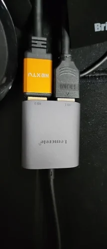 Lemorele 2 Port USB C Hub to Dual photo review