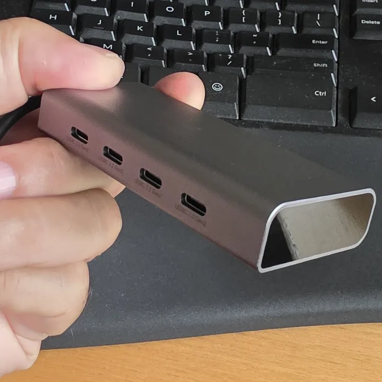 Minisopuru USB HUB 10Gbps USB Type c 3.2 photo review