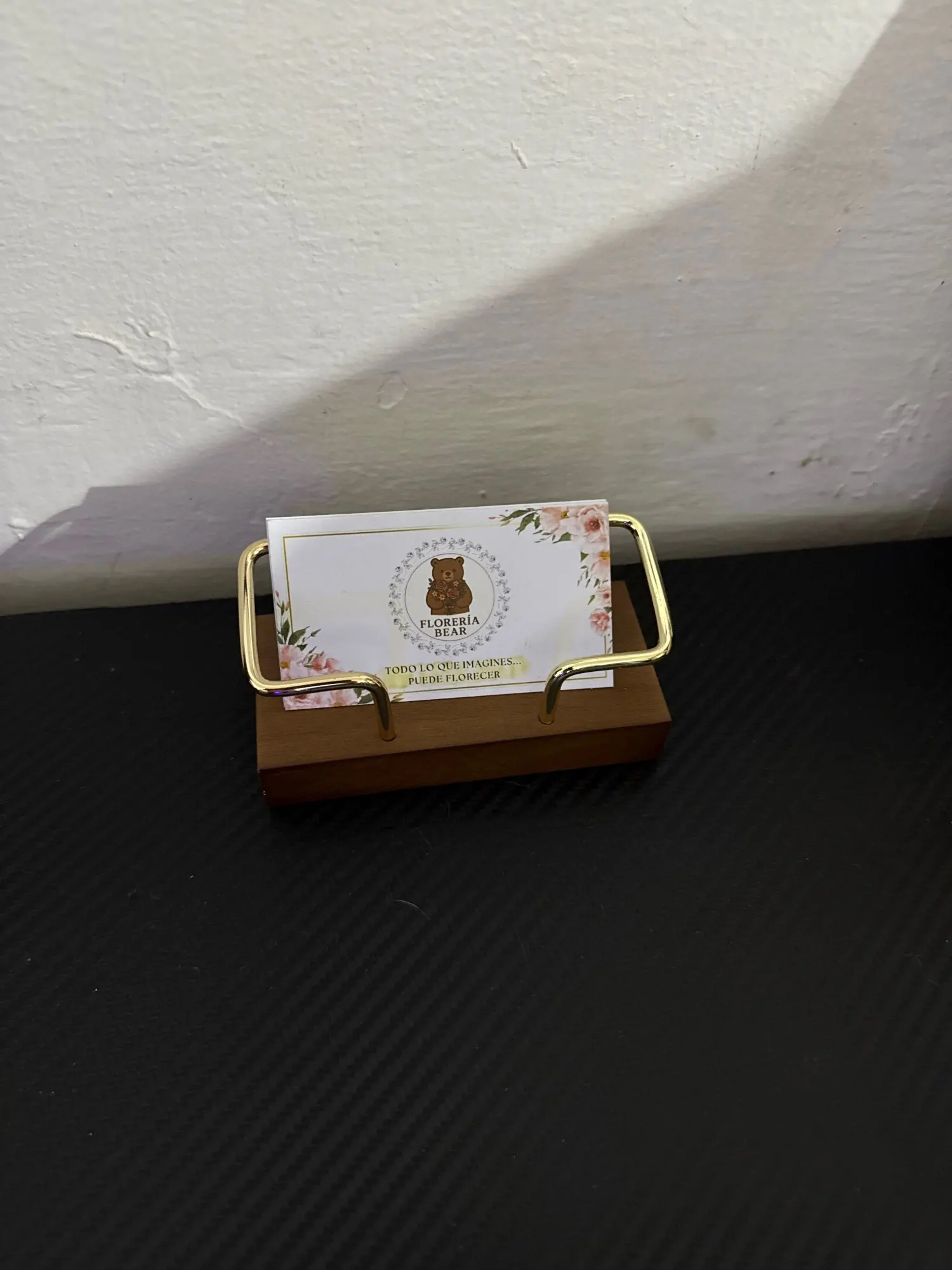 Business Card Holder Organizer Office Desk Display Stand photo review