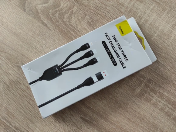 Baseus 3 in 1 USB Type C Cable photo review