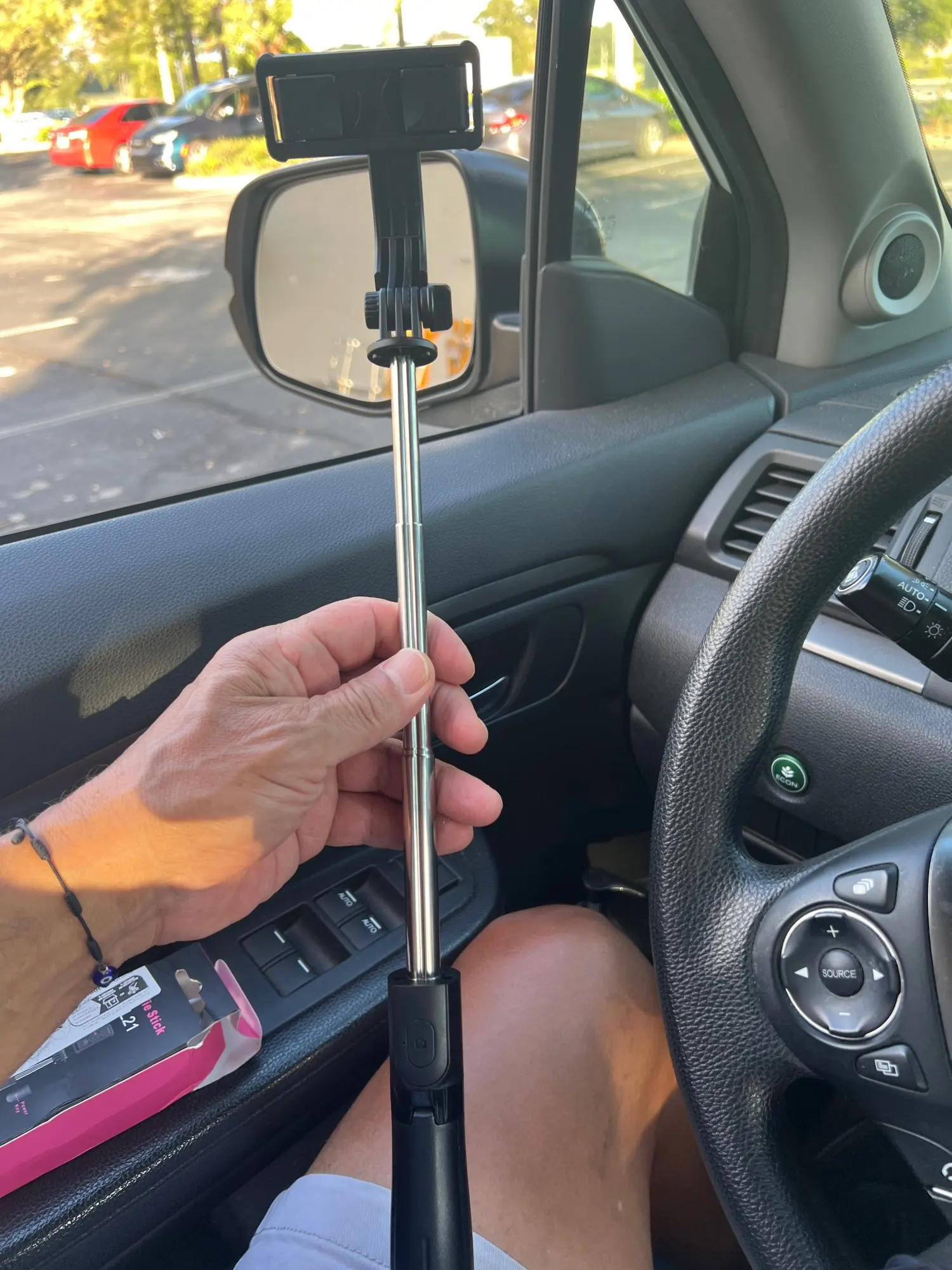 Selfie Stick Tripod for Cell Phone, Mobile Stand photo review