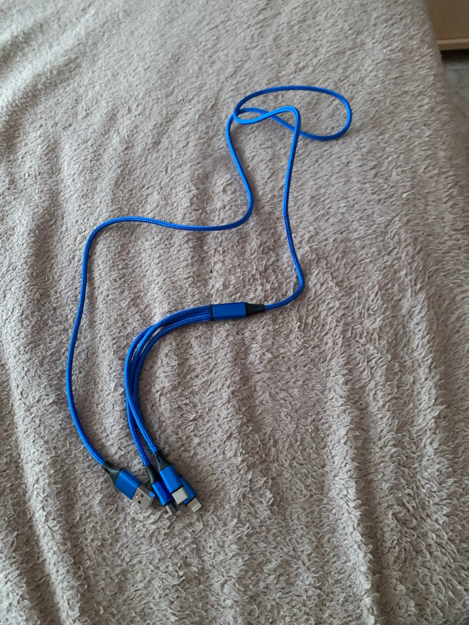 3In1 Fast Charging Cable Cord For iPhone Xiaomi photo review