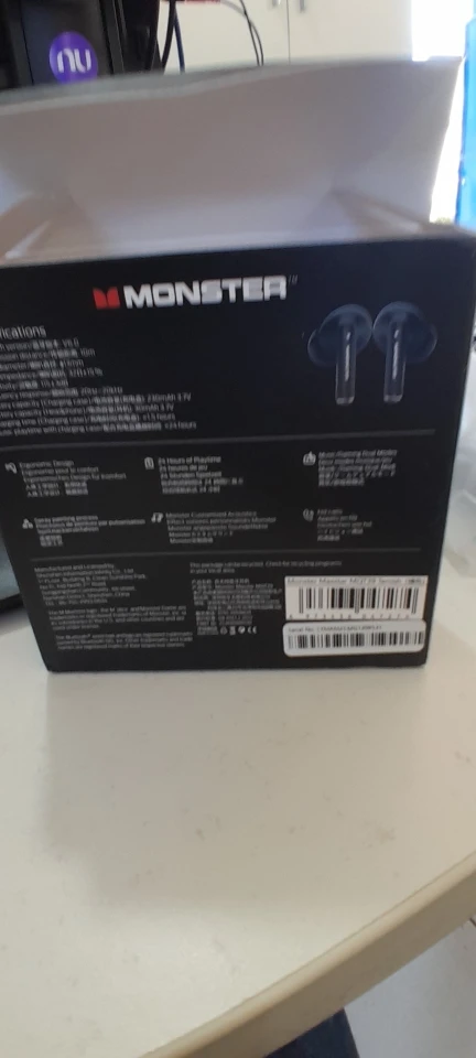 Monster MQT39 Wireless Bluetooth 6.0 Earphones TWS Hifi photo review