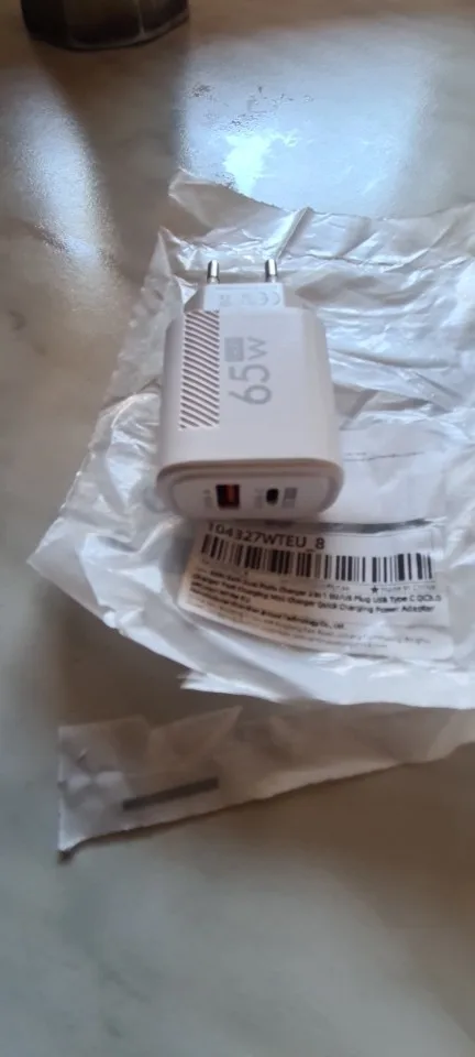 65W GaN Dual Ports Charger 2 In 1 photo review